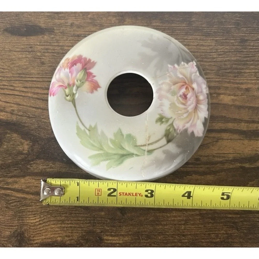 Antique RS Prussia‎ Vanity Dish Replacement Lid Hair Pin Dresser Tray